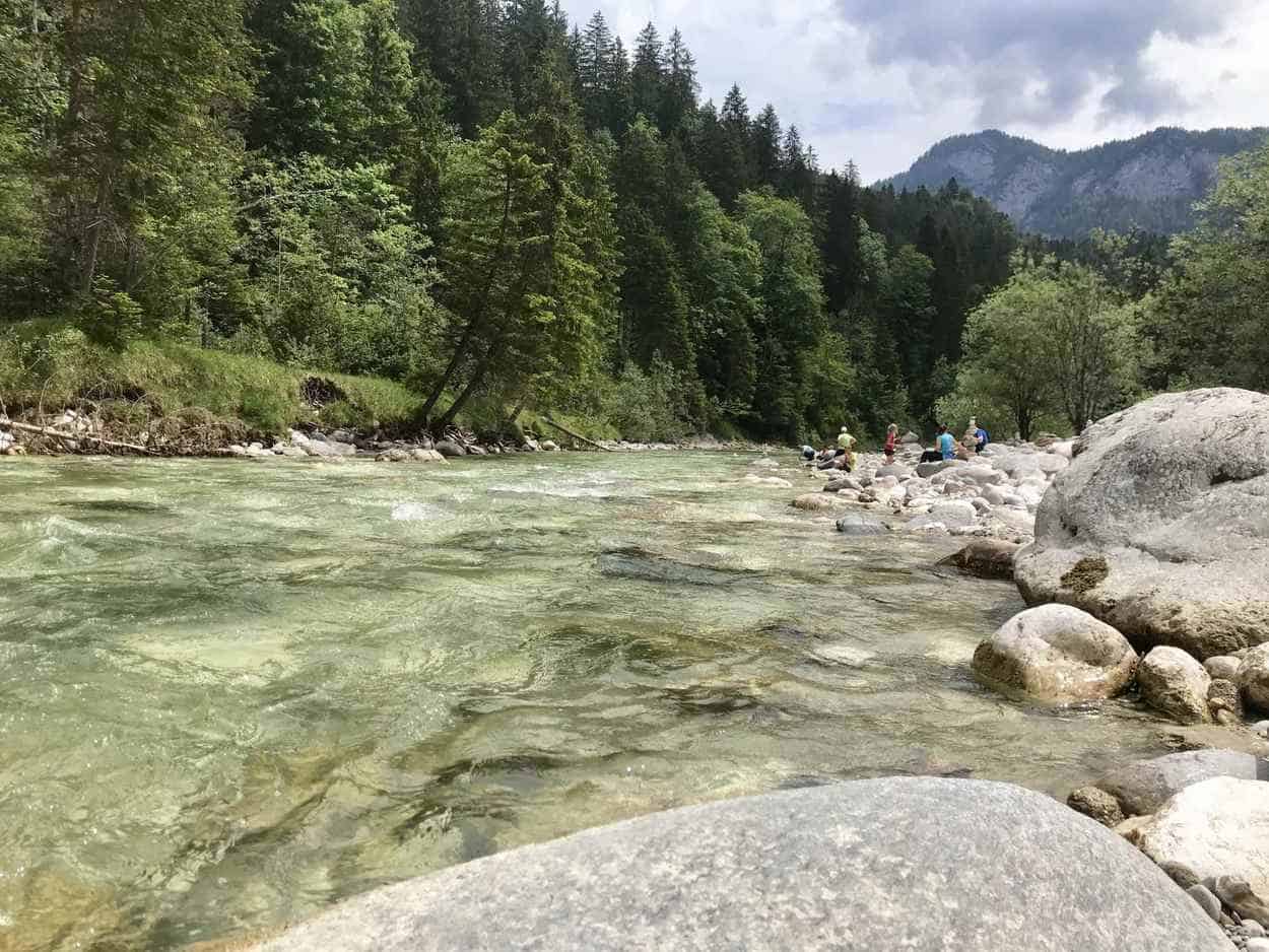 Kaiserklamm Bild: Viel unberührte Natur an der Brandenberger Ache hinter der Klamm