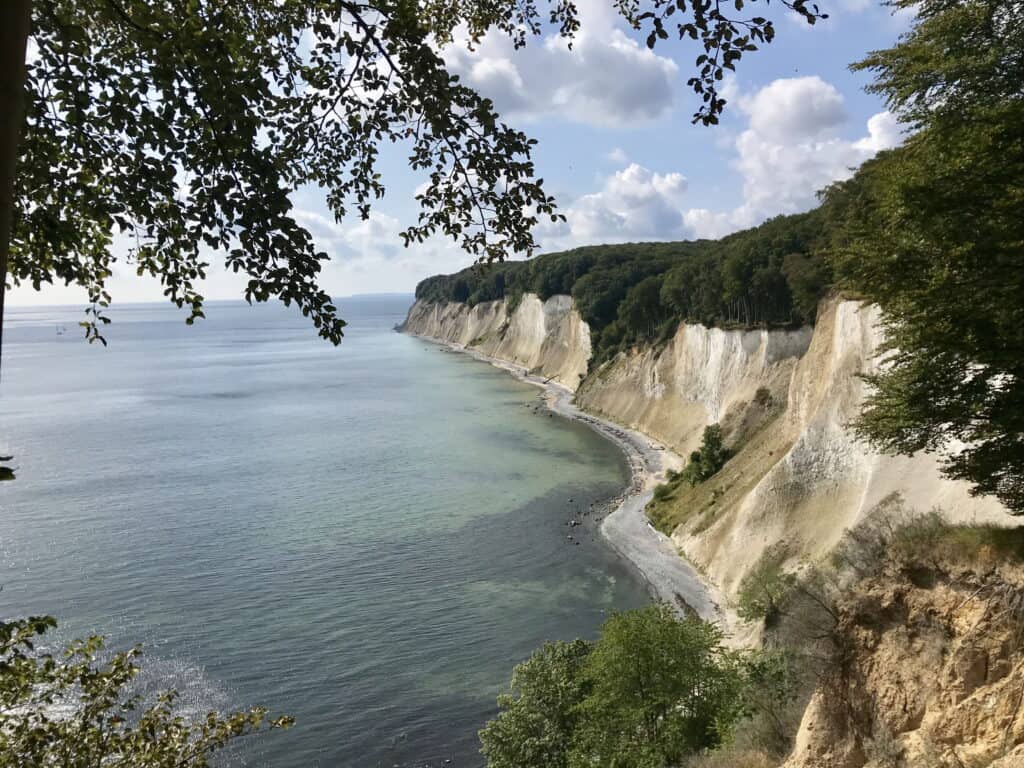 schönste Urlaubsziele an der Ostsee - die Kreidefelsen Rügen