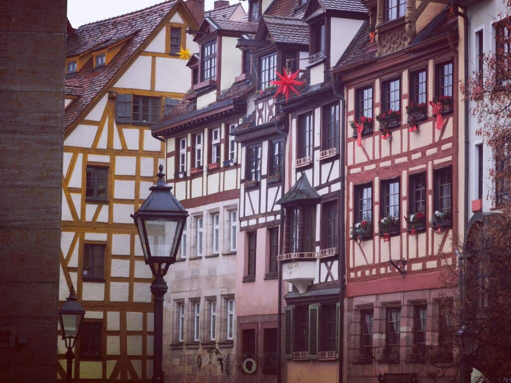 schönste Urlaubsziele - die historische Altstadt Nürnberg